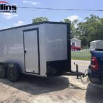 Hl 8.5 by 26 Blackout Toy Hauler Trailer – Collins Custom Cargo