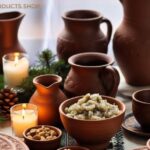 Cook authentically with a durable clay cooking pot with lid